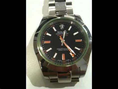 Rolex Milgauss gv vs replica fake.MOV 